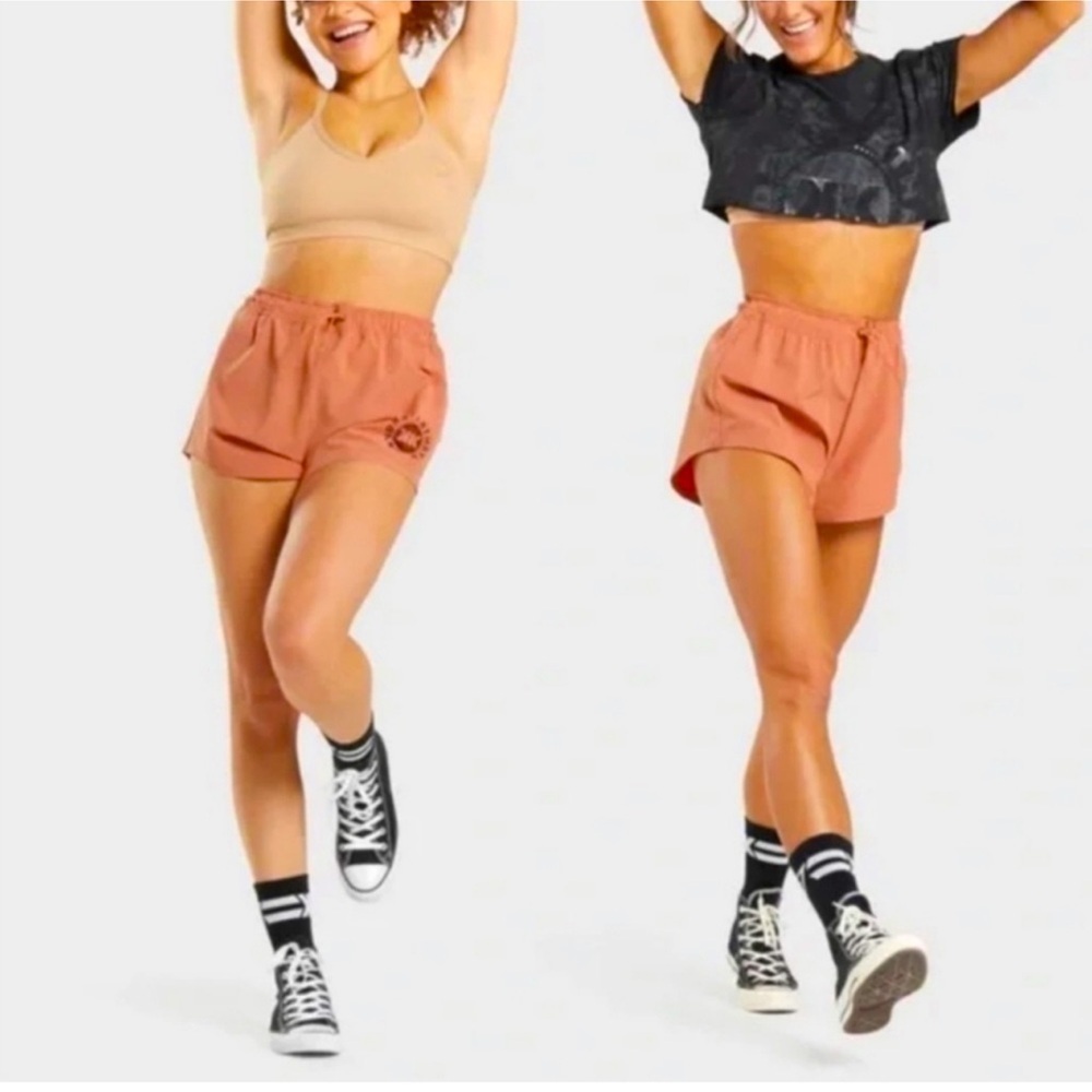 🌸2/$25 Gymshark Peach Kendra Kathryn Workout Shorts